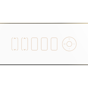 3 Switch touch panel with Fan Regulator and 2 Light dimmers